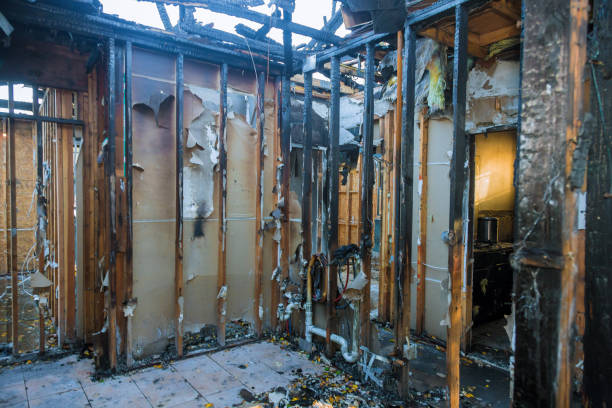 Professional Soot Cleanup technician working in Union Bridge, MD